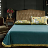 TranquilGold – Soft Egyptian Cotton Pillowcase Set for Relaxing Sleep