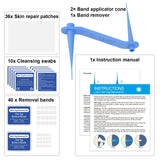 Skin Tag Removal Kit - 2-in-1 Silicone Band Ligation System for Safe Home Use