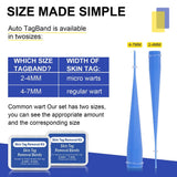 Skin Tag Removal Kit - 2-in-1 Silicone Band Ligation System for Safe Home Use
