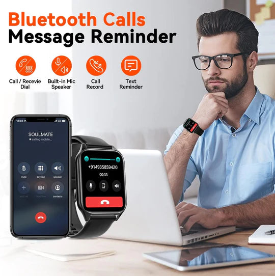Non-Invasive Glucose Tracker Smartwatch for Daily Monitoring