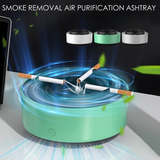 Smoke Removal Air Purifier Ashtray with Advanced Filtration System – Stylish Indoor Odor Eliminator for Clean Air