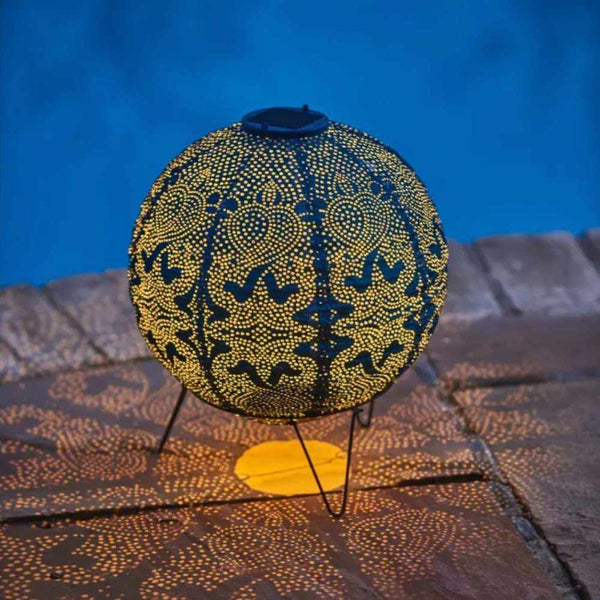 Solar Lantern Globe - Weather-Resistant Outdoor Solar Lantern for Garden Lighting