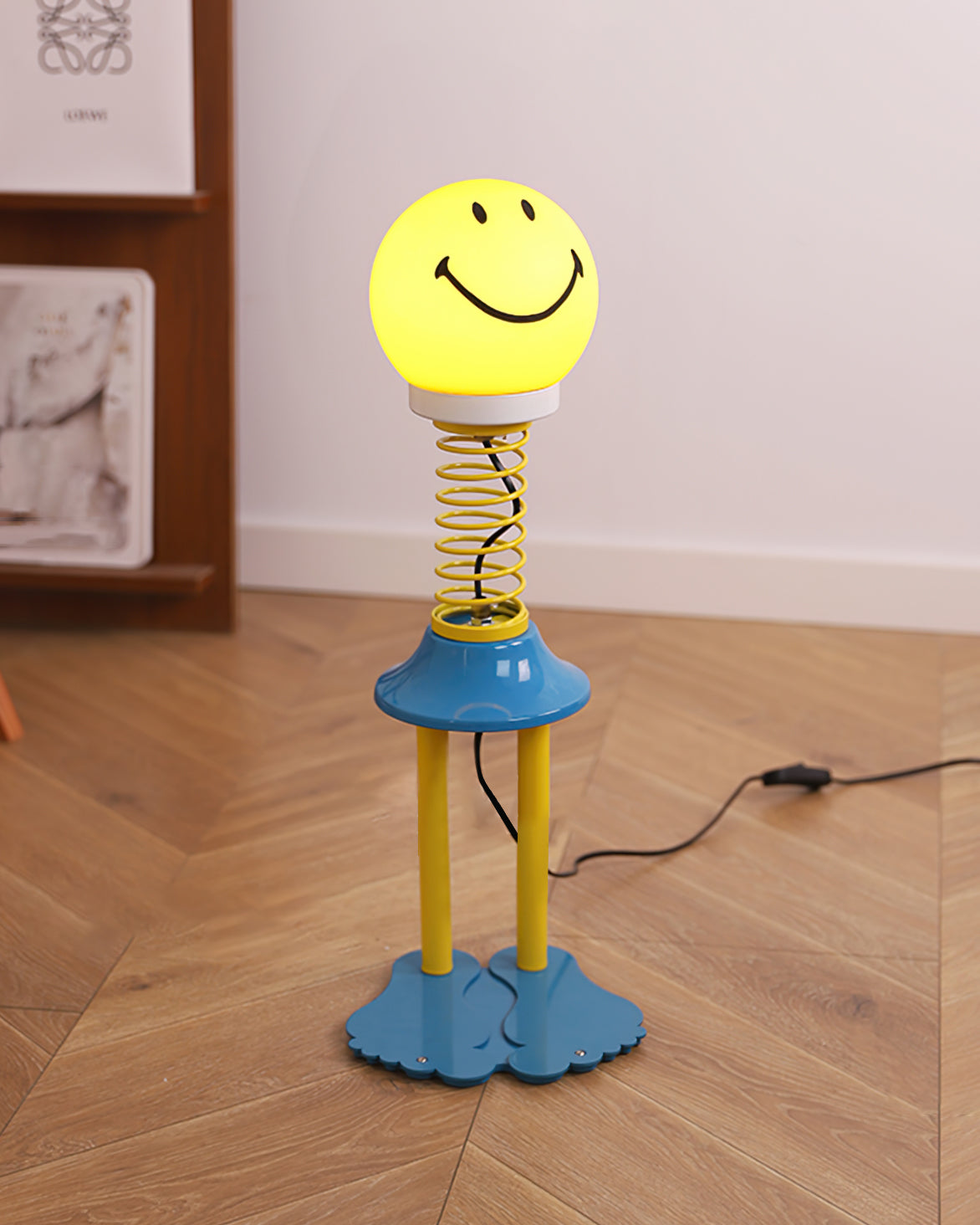 SpiralLume - Stylish Table Lamp with Twisting Design and Warm Glow