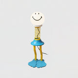 SpiralLume - Stylish Table Lamp with Twisting Design and Warm Glow