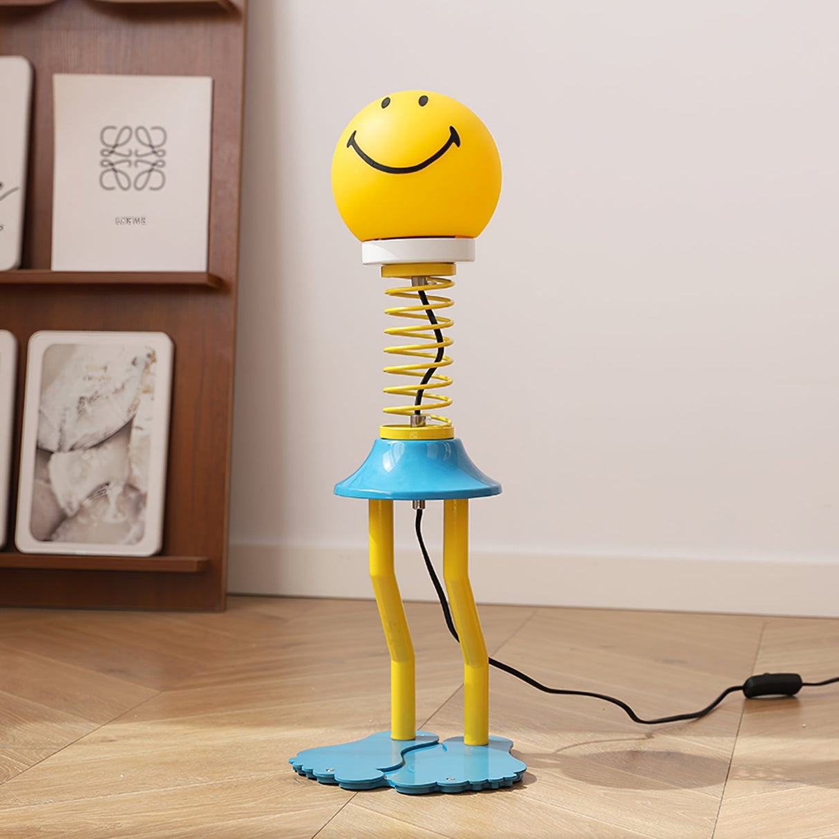SpiralLume - Stylish Table Lamp with Twisting Design and Warm Glow