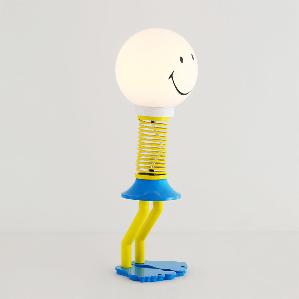 SpiralLume - Stylish Table Lamp with Twisting Design and Warm Glow