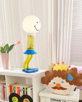 SpiralLume - Stylish Table Lamp with Twisting Design and Warm Glow