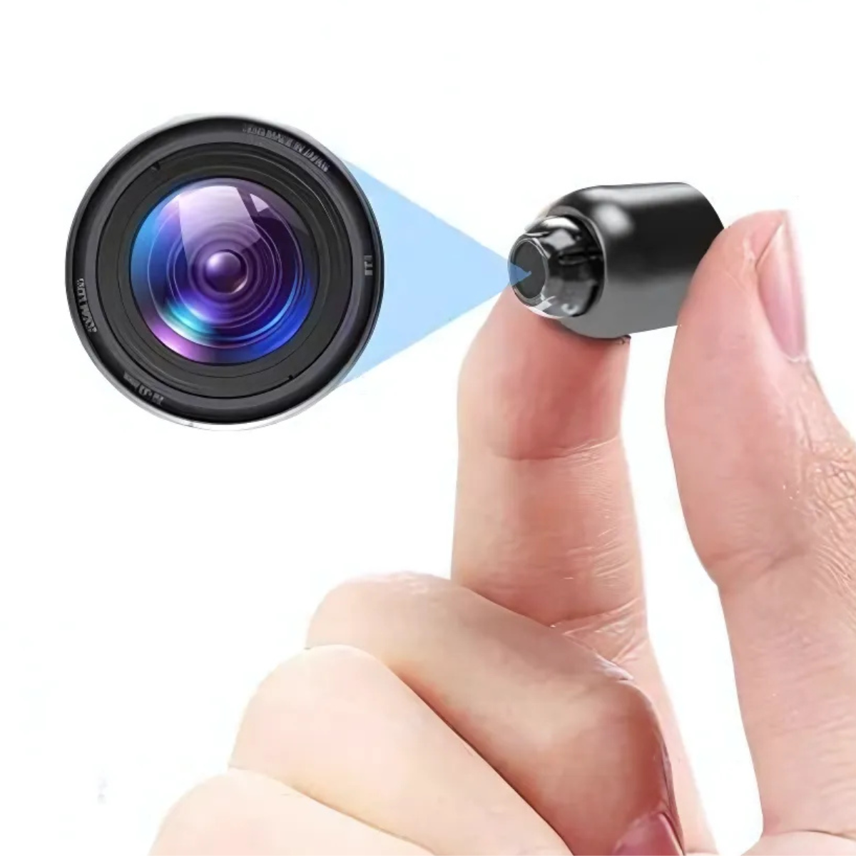 Compact Full HD Wireless Security Camera with 160-Degree Angle, Night Vision, and 72-Hour Battery Life for Home Security