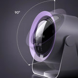 Bladeless Turbo Fan with LED Display – Compact, Quiet Cooling Solution for Bedrooms and Living Rooms