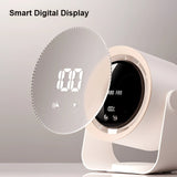 Bladeless Turbo Fan with LED Display – Compact, Quiet Cooling Solution for Bedrooms and Living Rooms