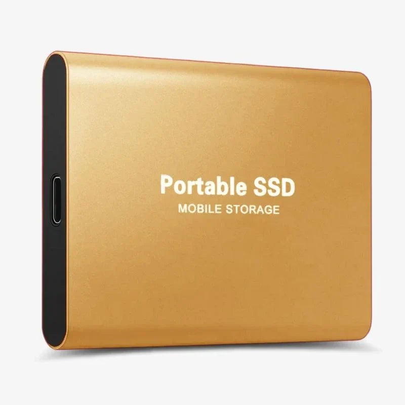 Portable External SSD – Ultra Fast SSD External Hard Drive with USB 3.1 for Secure Data Storage