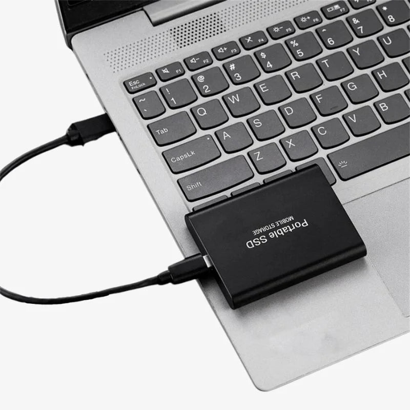 Portable External SSD – Ultra Fast SSD External Hard Drive with USB 3.1 for Secure Data Storage