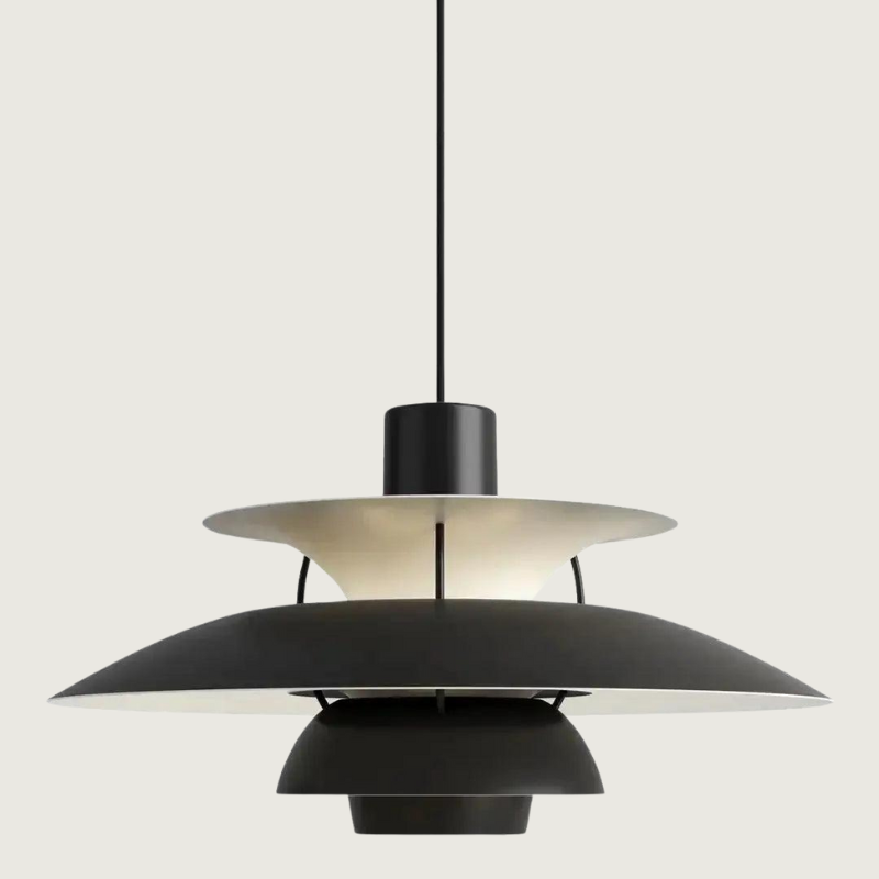 UmbraGlow - Elegant Scandinavian Hanging Lamp