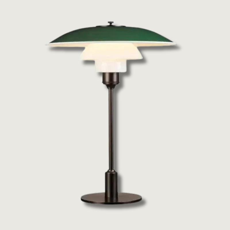 AuraDisk - Stylish Metal Lamp with Low Design