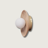 WalnutEdge – Luxurious Wall Light with Walnut Wood Accents