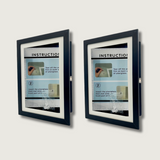 SnapFrame - Set of 2 Magnetic Picture Frames