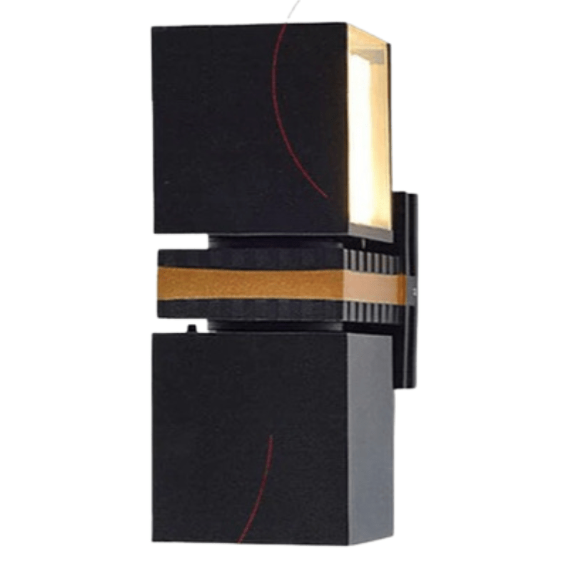 Adjustable Waterproof Outdoor Wall Lamp – Stylish Black Wall Sconce Lighting for Garden and Terrace