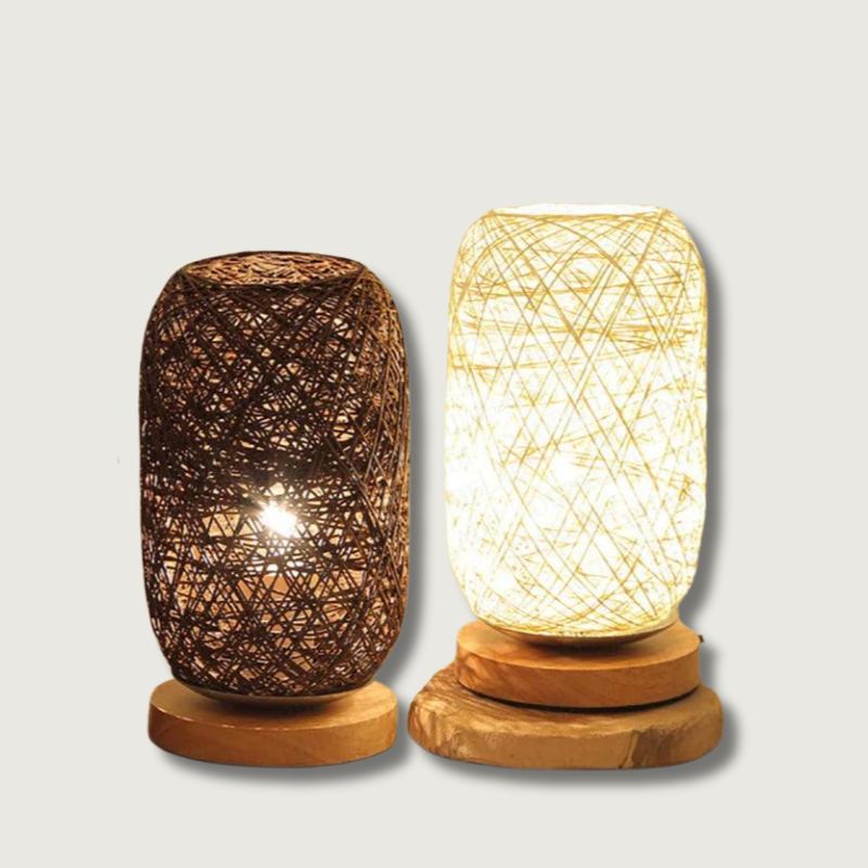 WoodLuxe - Rattan-Inspired Table Light