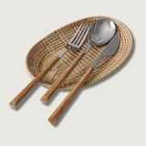 TimberBite - Elegant 3-Piece Cutlery Set