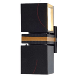 Adjustable Waterproof Outdoor Wall Lamp – Stylish Black Wall Sconce Lighting for Garden and Terrace