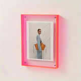 AuraFrame - Transparent Neon Light Photo Frame