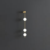 StreamGold – Modern Vertical Wall Lamp with Gold Accents