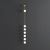 StreamGold – Modern Vertical Wall Lamp with Gold Accents