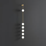 StreamGold – Modern Vertical Wall Lamp with Gold Accents