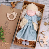 Sophie | Waldorf Vinyl Dress-Up Doll – Handmade Plush Toy with Scarf & Outfits | Cute & Fun | For Girls’ Birthday & Imaginative Play
