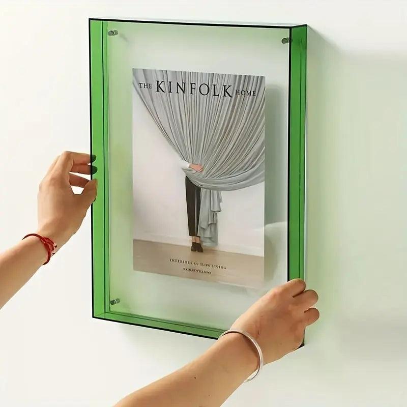 AuraFrame - Transparent Neon Light Photo Frame