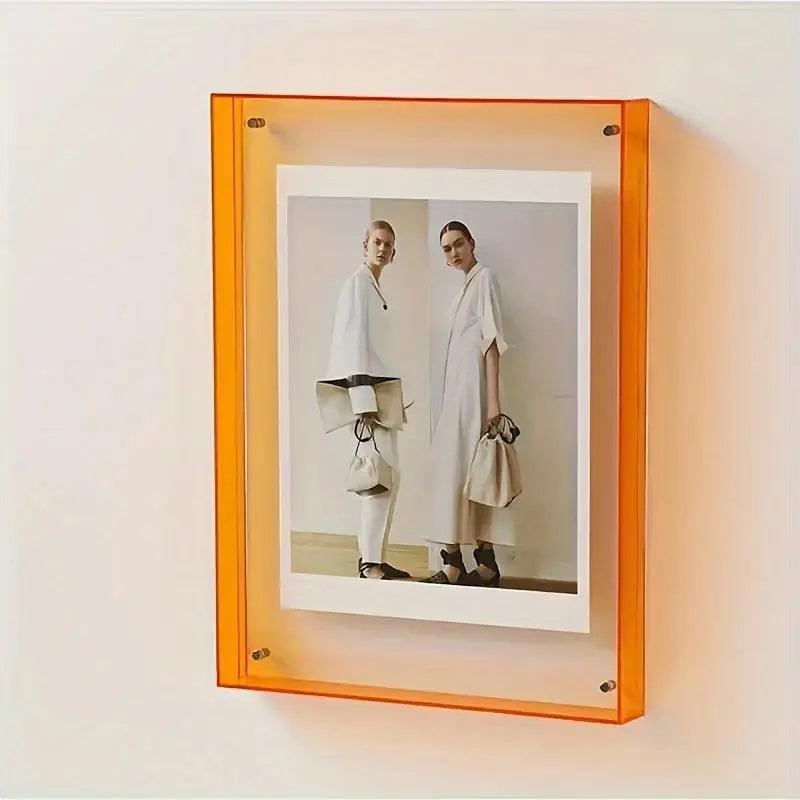 AuraFrame - Transparent Neon Light Photo Frame