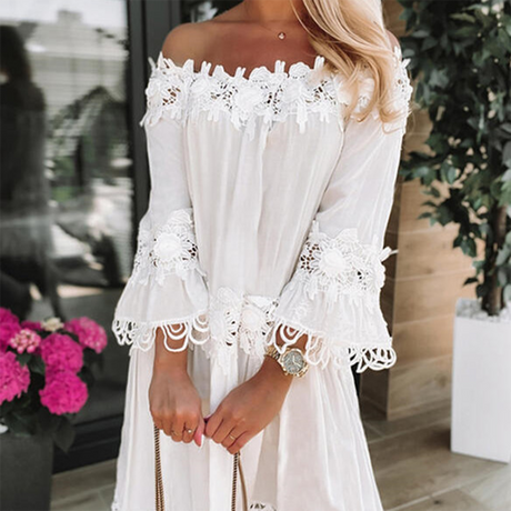 Women's Chic Off Shoulder Dress