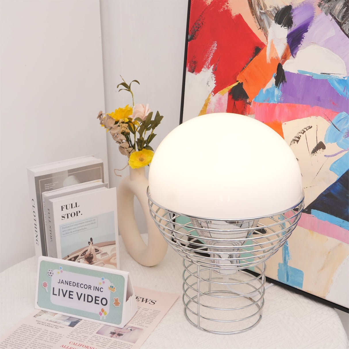 WireAura - Elegant Desk Lamp