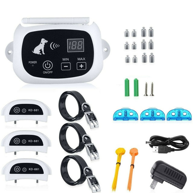 PetControl - Wireless Pet Management System with Adjustable Range for Safety