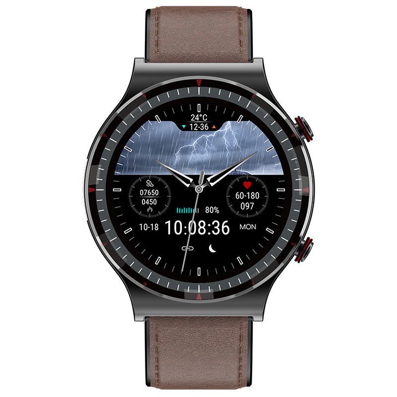 Zelara 2024 New EKG+PPG smartwatch with full touchscreen and blood oxygen-blood pressure-heart frequency