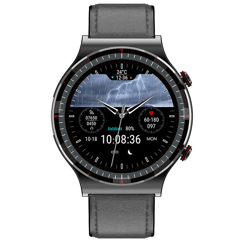 Zelara 2024 New EKG+PPG smartwatch with full touchscreen and blood oxygen-blood pressure-heart frequency
