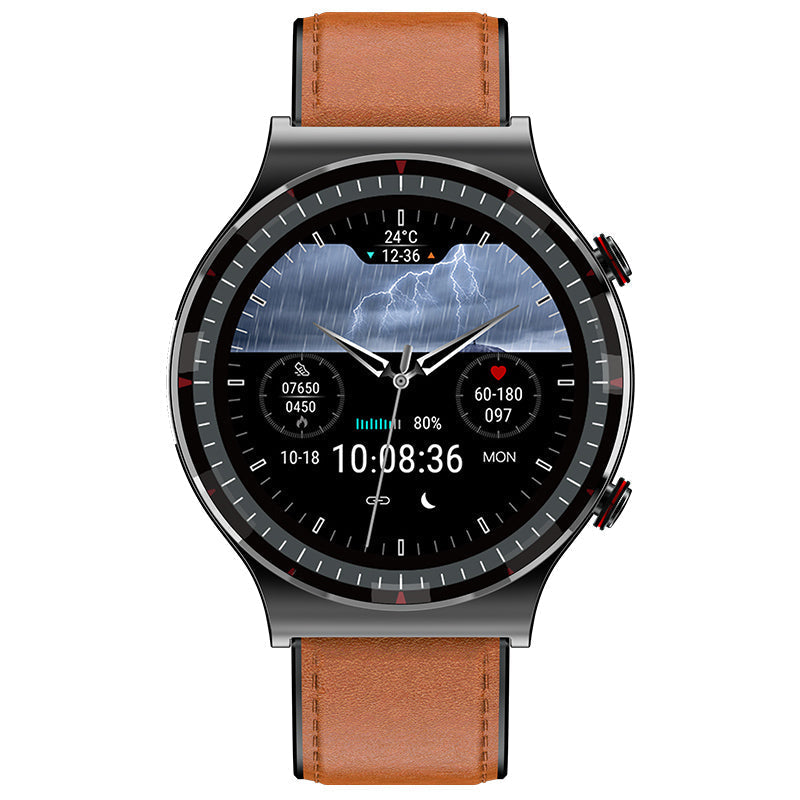 Zelara 2024 New EKG+PPG smartwatch with full touchscreen and blood oxygen-blood pressure-heart frequency