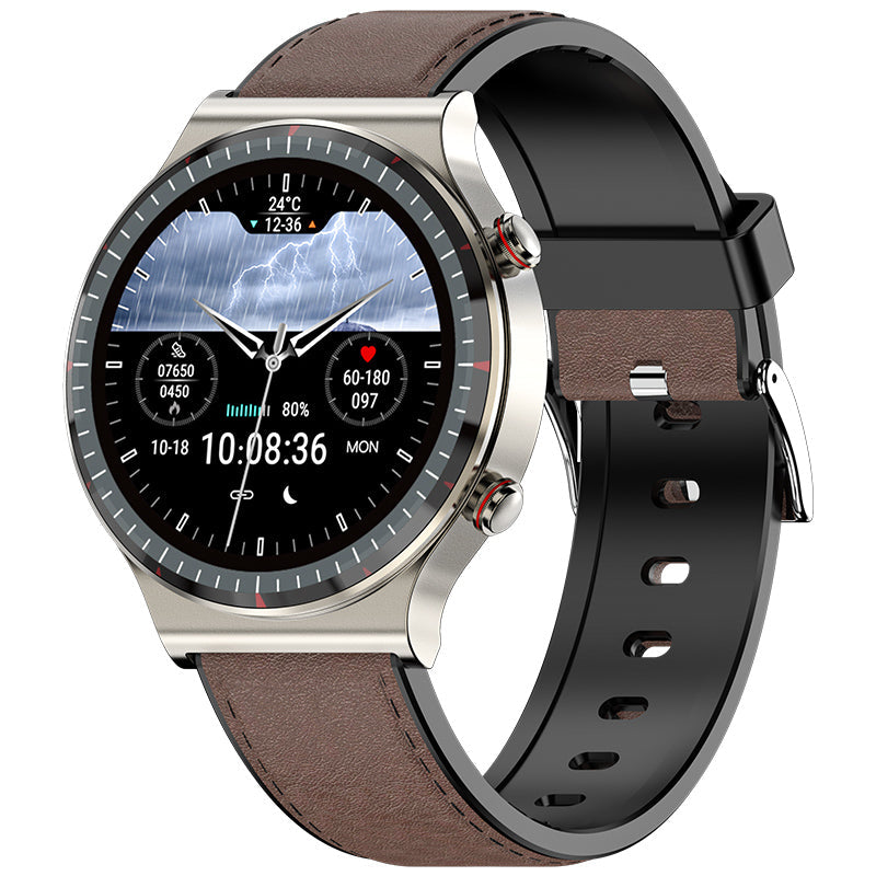 Zelara 2024 New EKG+PPG smartwatch with full touchscreen and blood oxygen-blood pressure-heart frequency