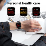 Zelara 2024 blood sugar Blood pressure heart frequency blood oxygen sleep monitoring waterproof smartwatch