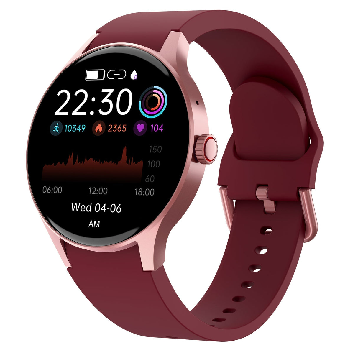 Zelara 2024 blood sugar Blood pressure heart frequency blood oxygen sleep monitoring waterproof smartwatch