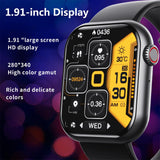 Zelara 2024 blood sugar Blood pressure heart frequency blood oxygen sleep monitoring waterproof smartwatch