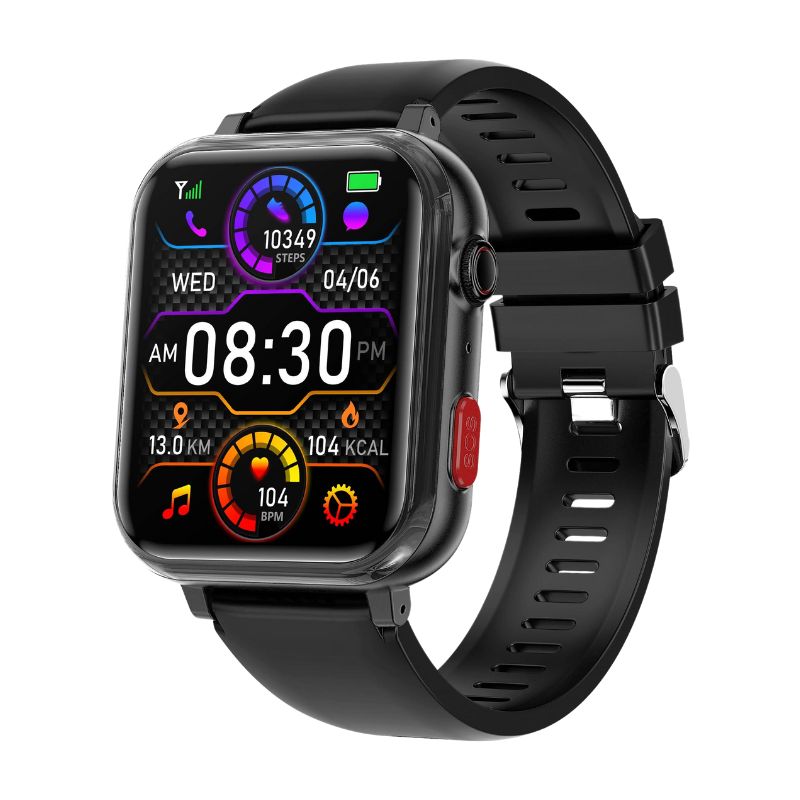 Zelara Calculation Ein-Klick-SOS call GPS positioning blood sugar texts and notification receive health smartwatch