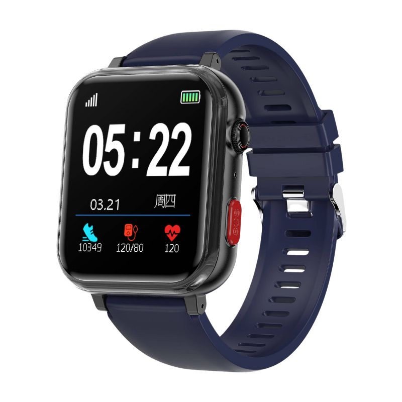 Zelara Calculation Ein-Klick-SOS call GPS positioning blood sugar texts and notification receive health smartwatch