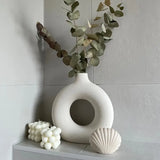 TranquilGlass - Elegant Vase for a Serene Interior