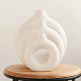 TranquilGlass - Elegant Vase for a Serene Interior