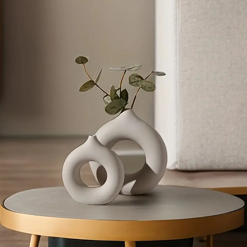 TranquilGlass - Elegant Vase for a Serene Interior