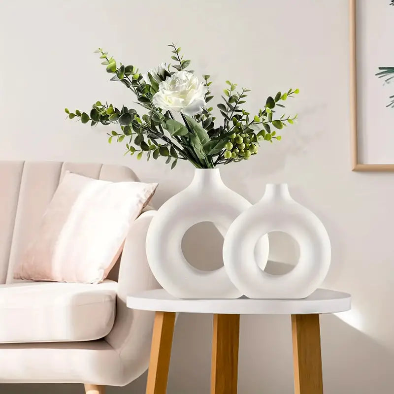TranquilGlass - Elegant Vase for a Serene Interior