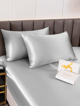 VelvetLuxe - Mulberry Silk Pillowcase Set with Envelope Closure