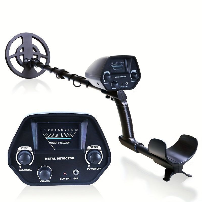 Compact Metal Detector with 20 cm Coil for Accurate Outdoor Treasure Hunting – Lightweight, User-Friendly, Versatile Detection