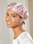 SilkCrown - Classic Silk Sleep Cap with Ribbon